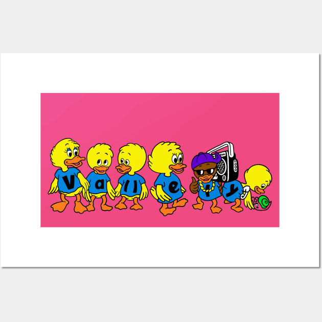 Classic Ducks Skateboard Graphic Wall Art by fun stuff, dumb stuff